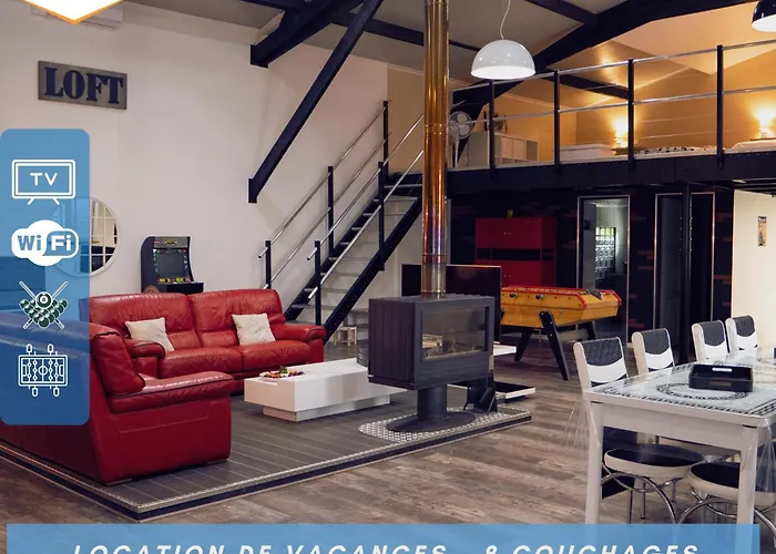 Loft Spacieux A Wimille, Proche De Nausicaa Et Des Plages, 8 Couchages