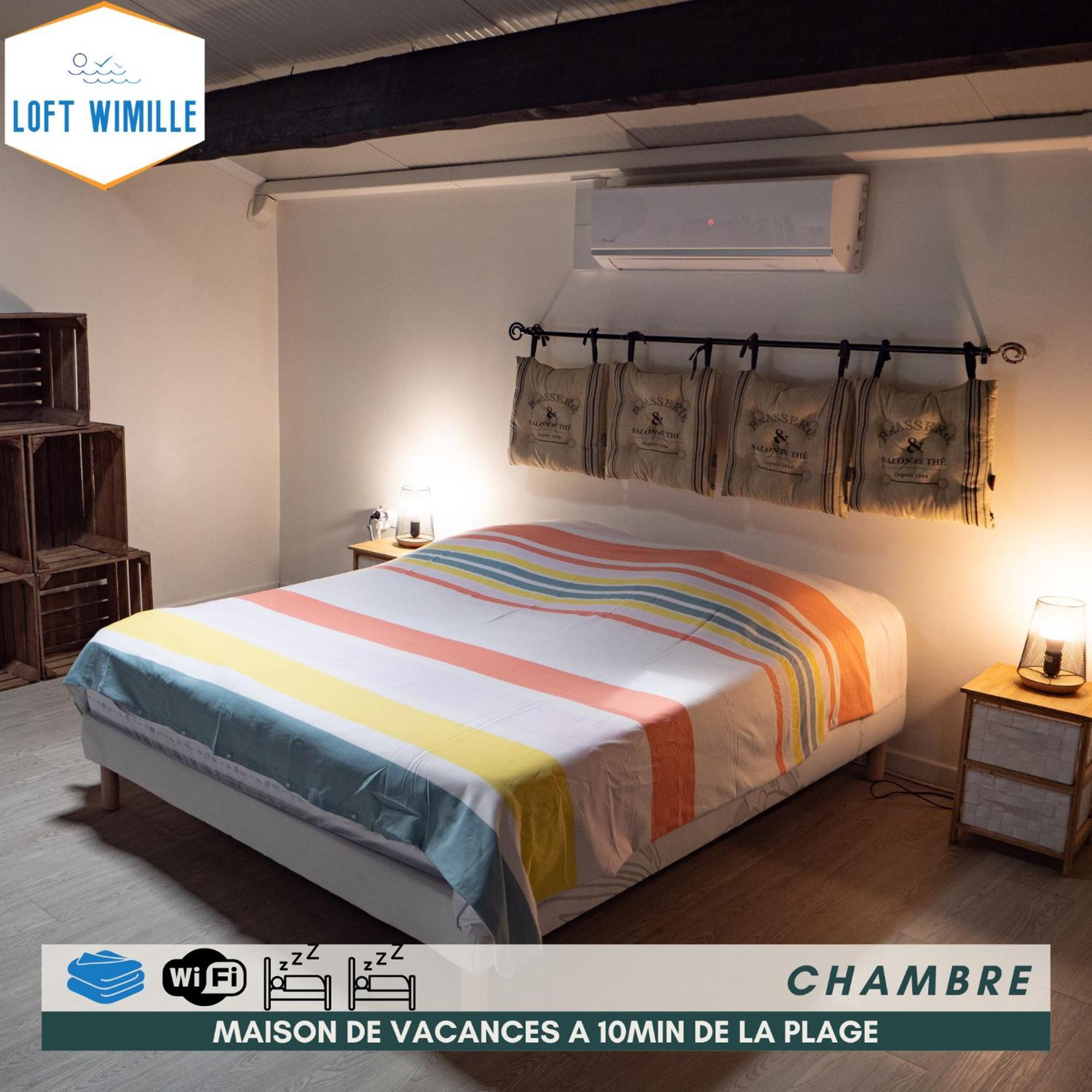 Loft Spacieux A Wimille, Proche De Nausicaa Et Des Plages, 8 Couchages