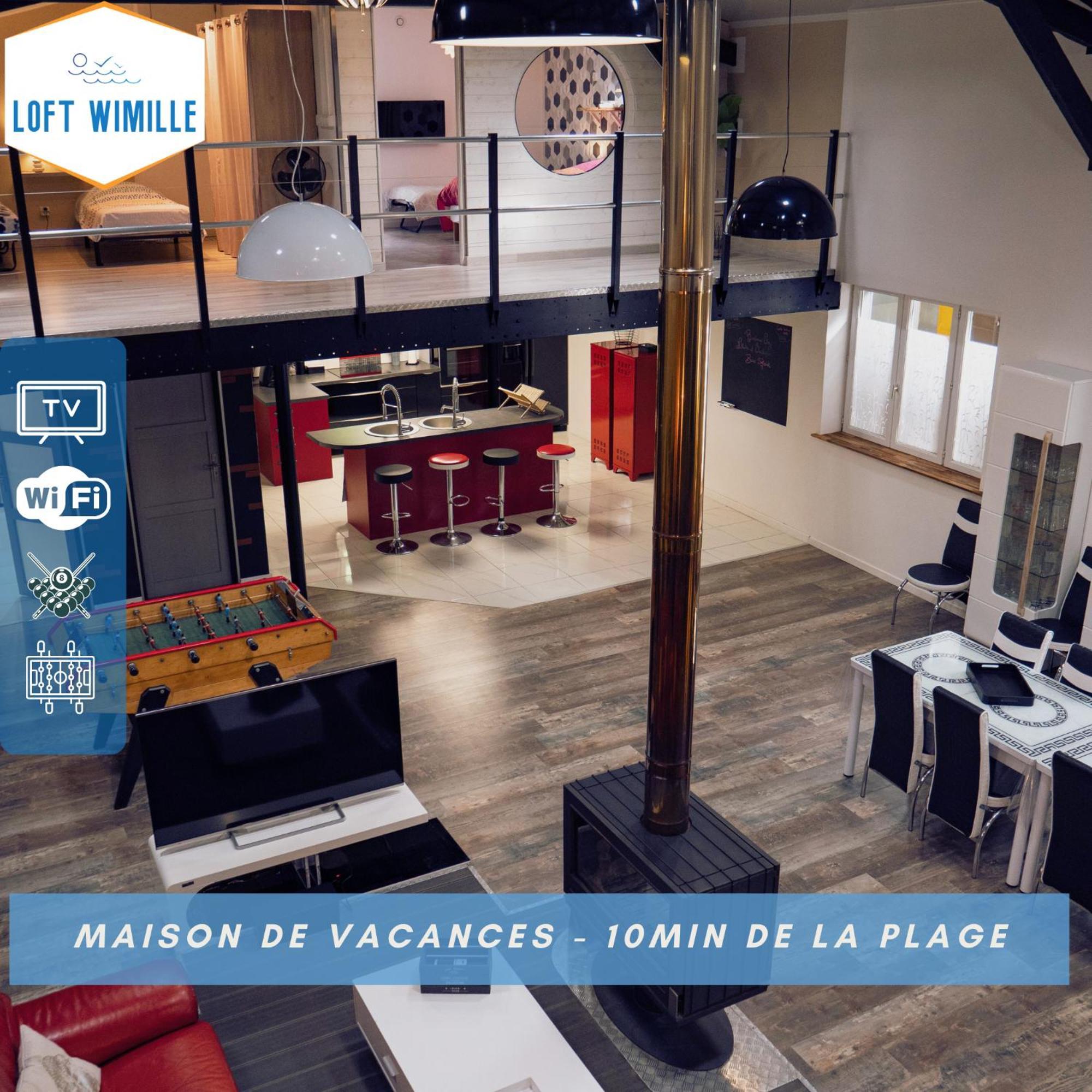 Holiday home Loft Spacieux A Wimille, Proche De Nausicaa Et Des Plages, 8 Couchages