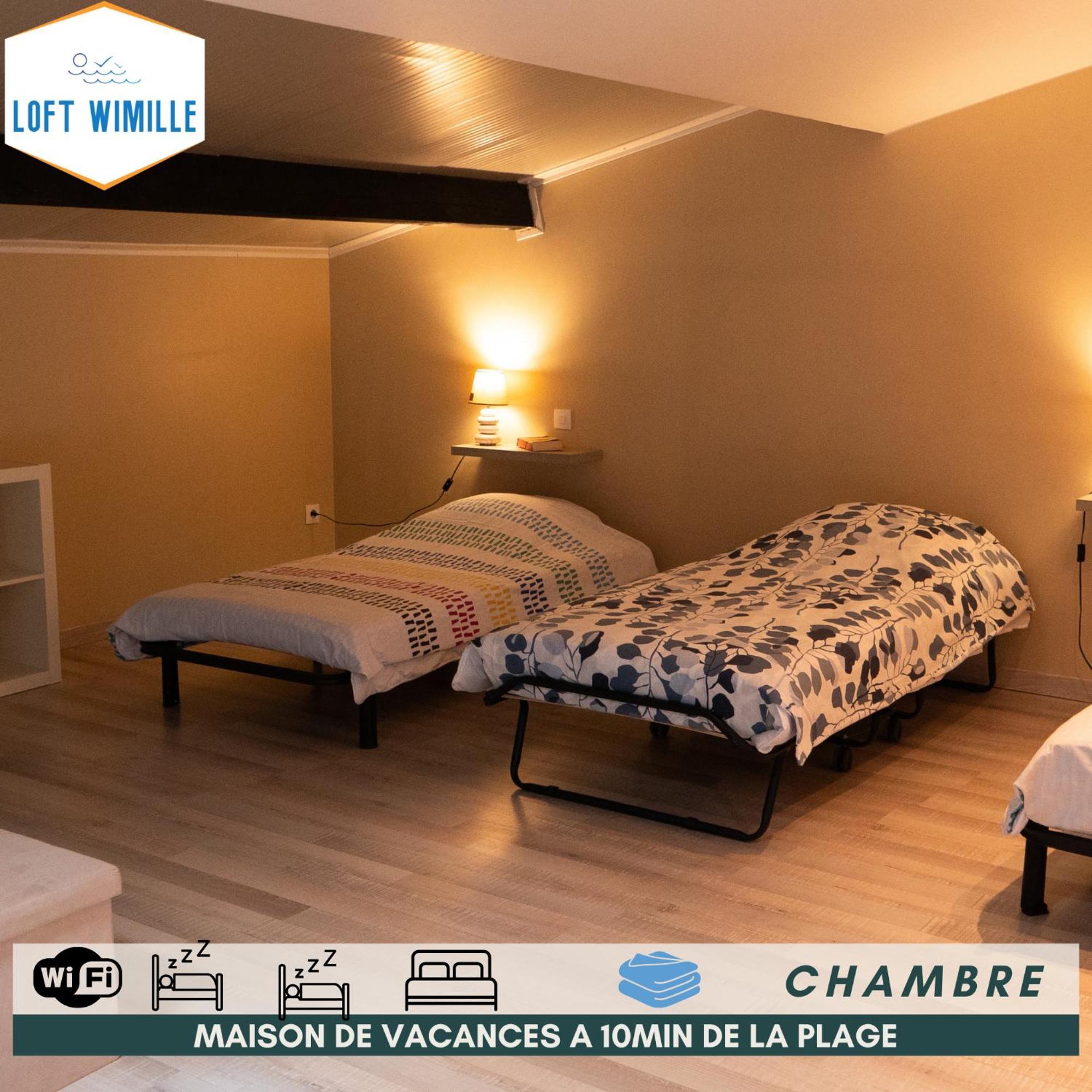 Loft Spacieux A Wimille, Proche De Nausicaa Et Des Plages, 8 Couchages Wimille